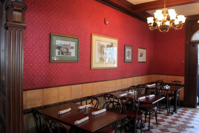 Cafe Orleans Seating