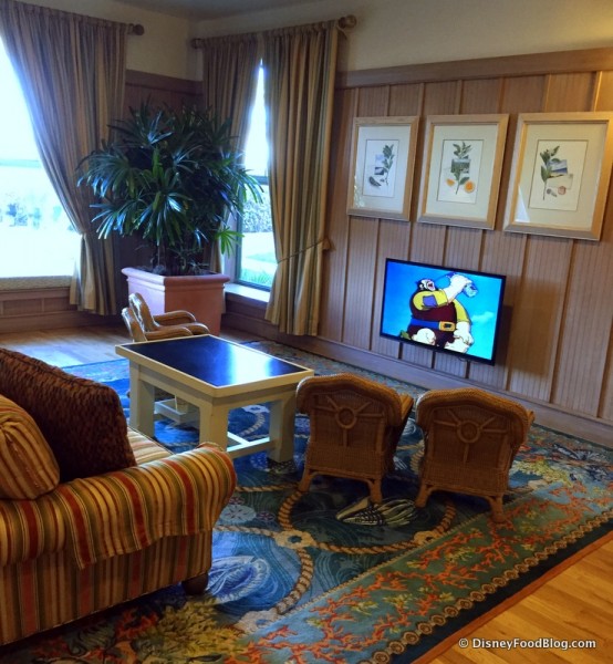 Children's TV Viewing Area