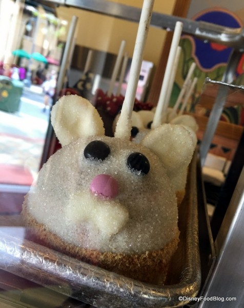 Easter Bunny Caramel Apple