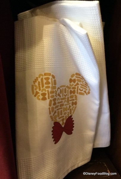 Pasta Mickey Italia Dish Towel