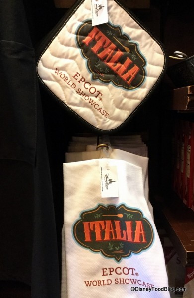 Italia Potholder and Dish Towel