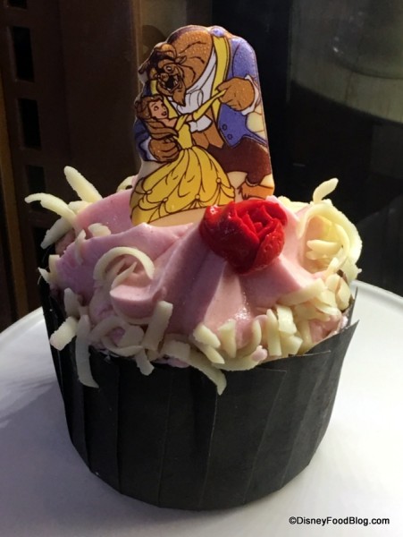 Beauty and the Beast Cupcake