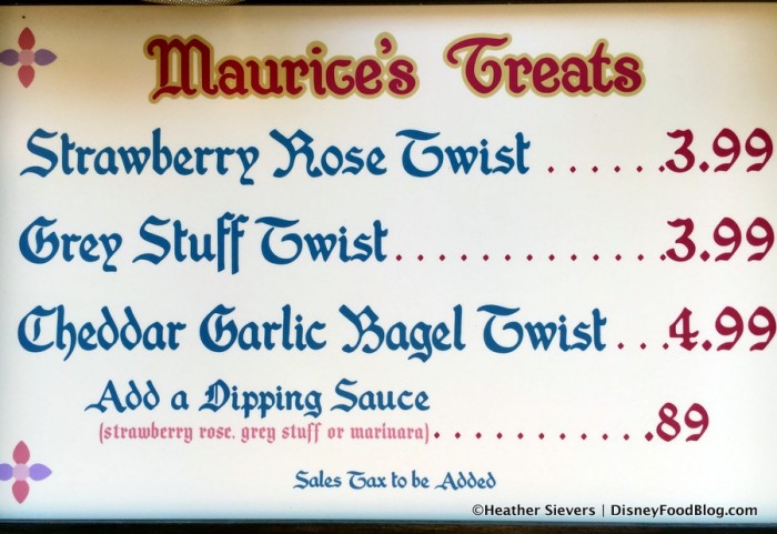 Maurice's Treats Food Menu