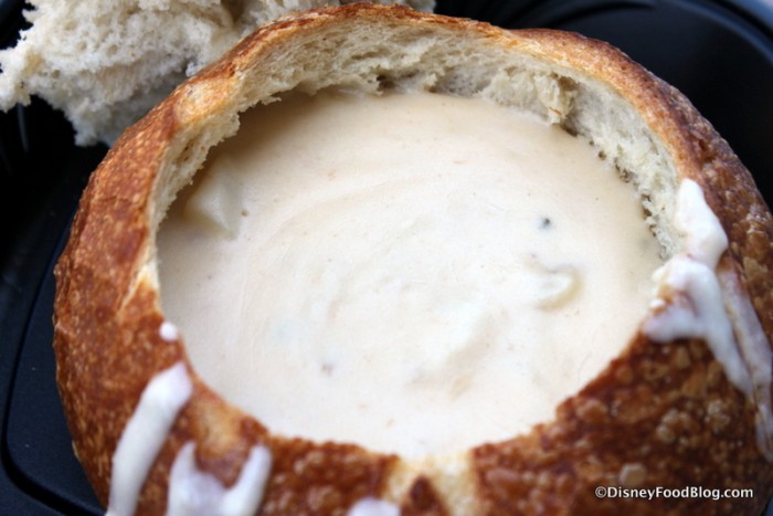 Loaded Baked Potato Soup -- Up Close