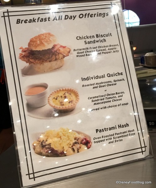 Everything Pop All Day Breakfast Items