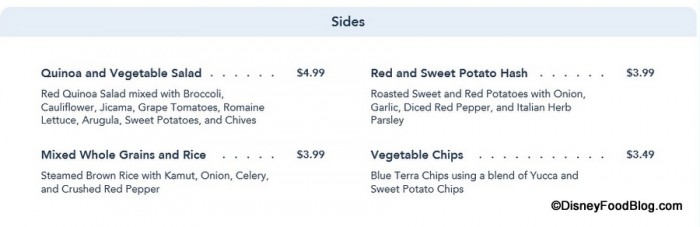 Screenshot from Walt Disney World website