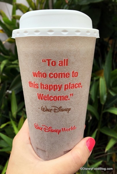 New Hot Drink cups at Disney Parks