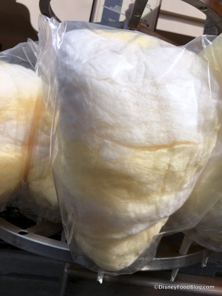 Disneyland's Dole Whip Cotton Candy