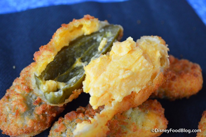 Cheddar Jalapeño Poppers -- Inside