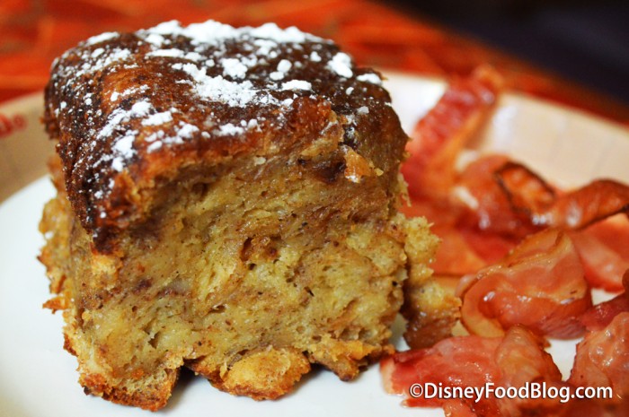 Cinnamon French Toast Bread Pudding at Sunshine Seasons