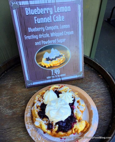 Blueberry Lemon Funnel Cake at Hungry Bear Restaurant