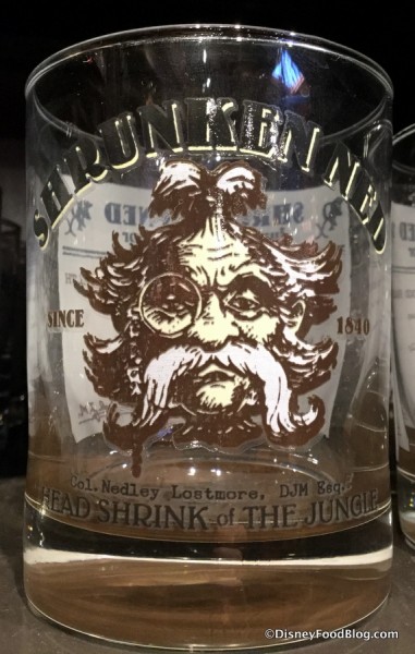 Shrunken Ned glass