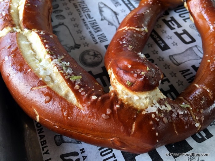 Closeup on Pretzel