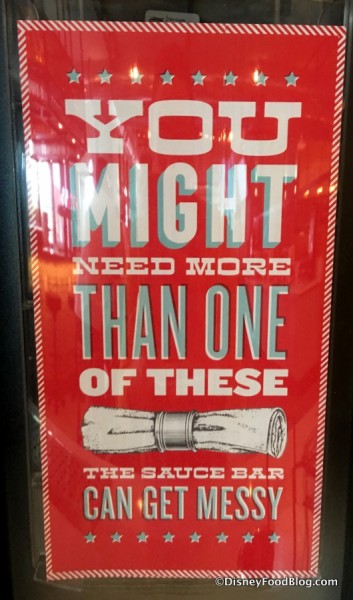 "The Sauce Bar Can Get Messy"