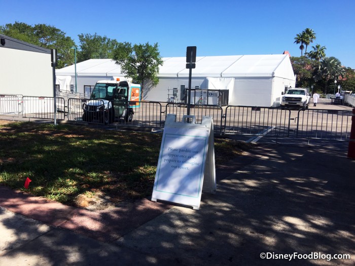 Construction and New Dining Set Up