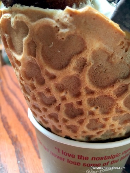 Waffle Bowl from Clarabelle's Ice Cream