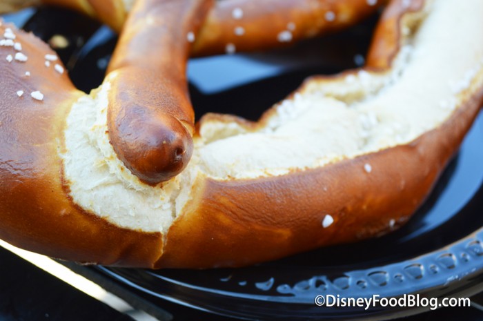 Jumbo Pretzel Close Up