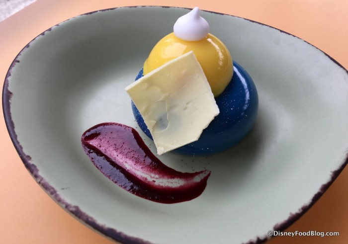 Blueberry Cream Cheese Mousse