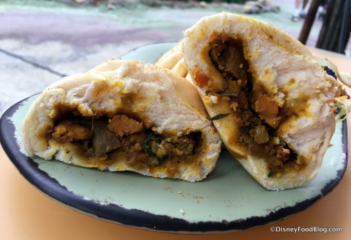 Vegetable Curry Steamed Pods