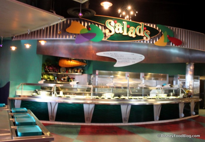 Pizza Port Salad Station