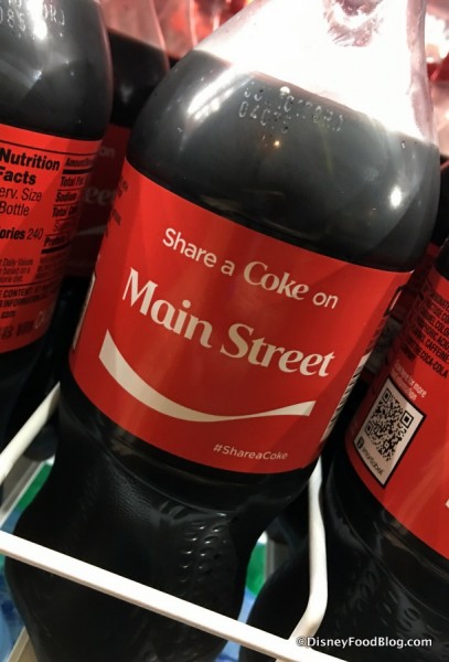 "Share a Coke on Main Street" Specialty Bottle