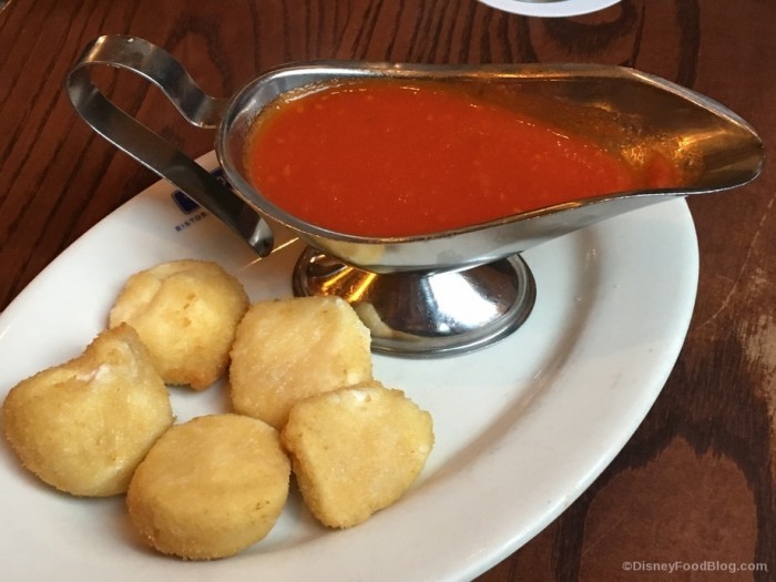 Fried Mozzarella at Via Napoli