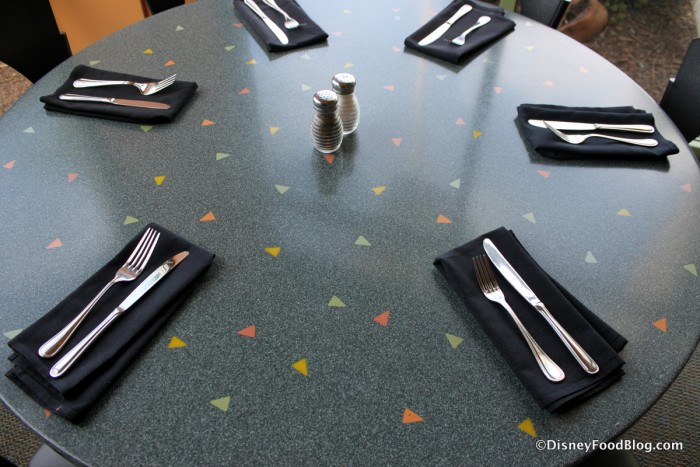 Wolfgang Puck Cafe Table Setting