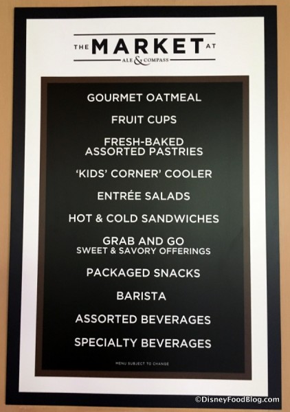 The Market Offerings Sign