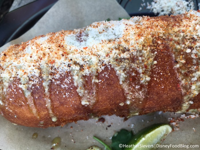 Batter Fried Corn on the Cob at Paradise Garden Grill