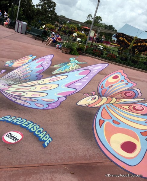 3D butterflies celebrate, too! 