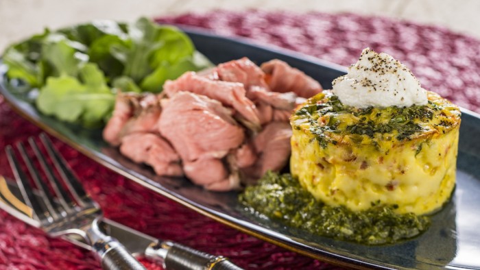 Vegetable Goat Cheese Frittata ©Disney