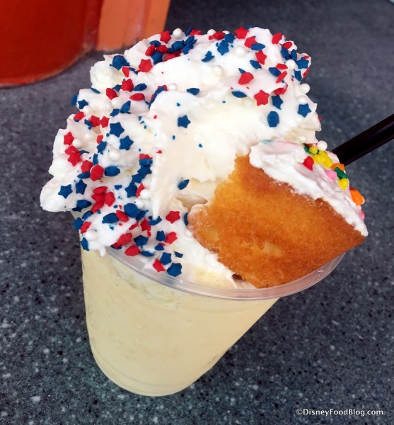 Behind the Scenes Shake Toppings