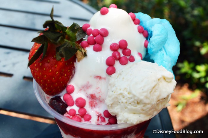 Berry Explosion Sundae Toppings