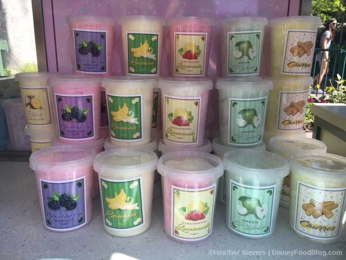 Cotton Candy Tubs at Disneyland