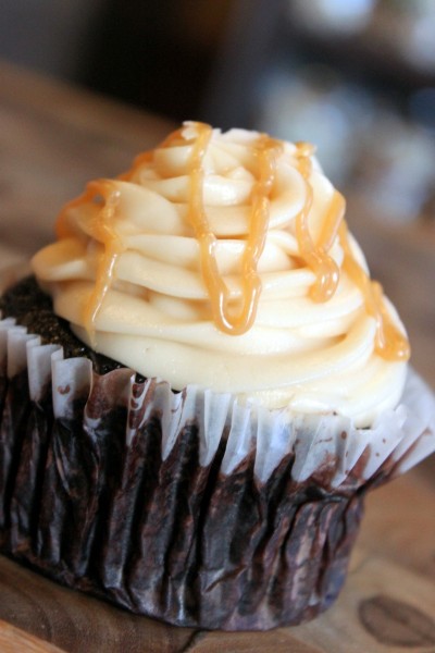 Salted Caramel Cupcake