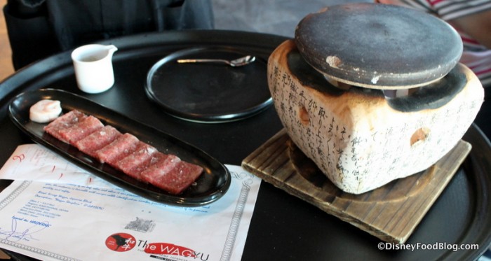 Wagyu and Cooking Stone