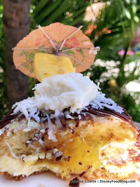 Pineapple Coconut Delight Doughnut