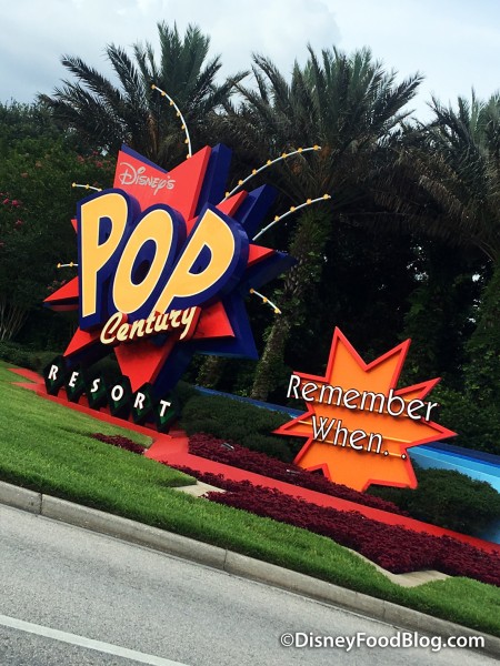 Pop Century Entrance