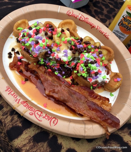 Adult Waffle Portion Plate