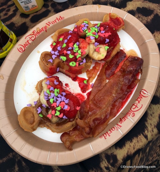 Customizable Mickey Waffles