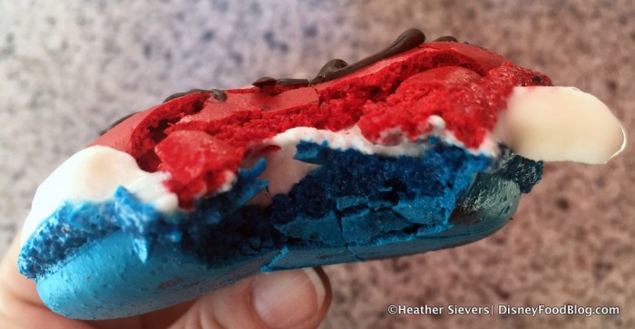 Spiderman Macaron with Ice Cream