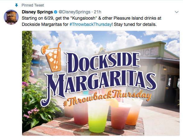 @DisneySprings Twitter