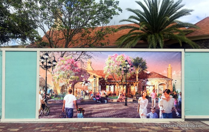 Refurbishment Signs outside Portobello