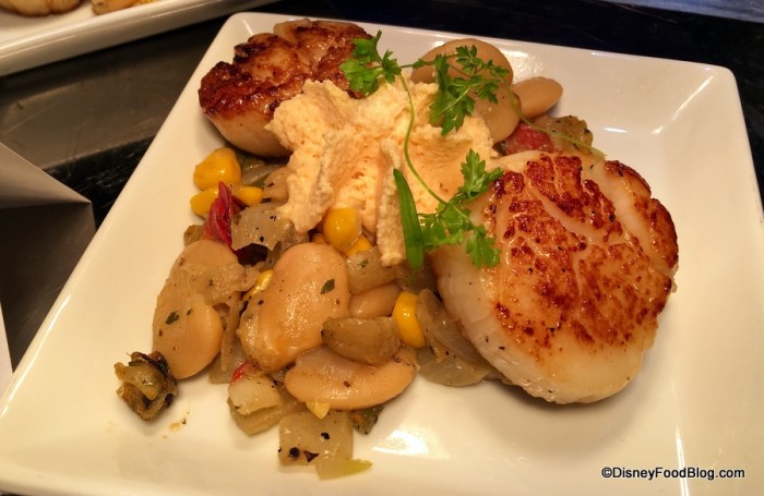 Seared Scallops Epcot Food and Wine Festival
