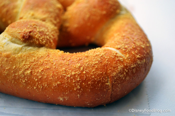 Outside of Cream Cheese Pretzel