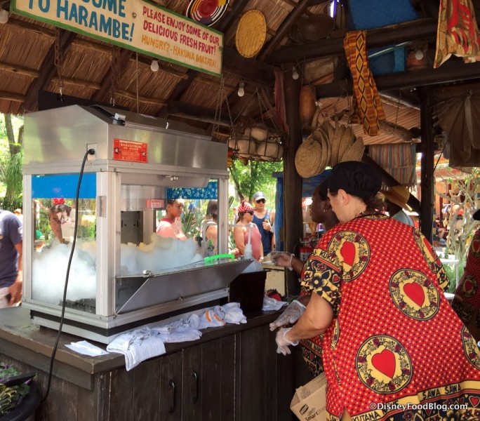 Shaved Ice at Harambe