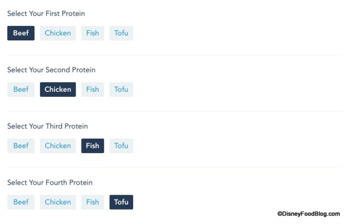 Mobile Order screenshot