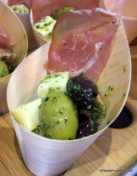 Charcuterie in a Cone