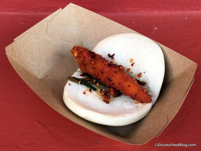 Spicy Chicken Bao Bun