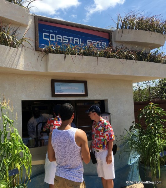 2017 Epcot Food and Wine Festival Coastal Eats Booth